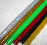 ������� ������� (6 ������ 100 ��.)  5/16 Mini Glue Sticks Mix 6 colors